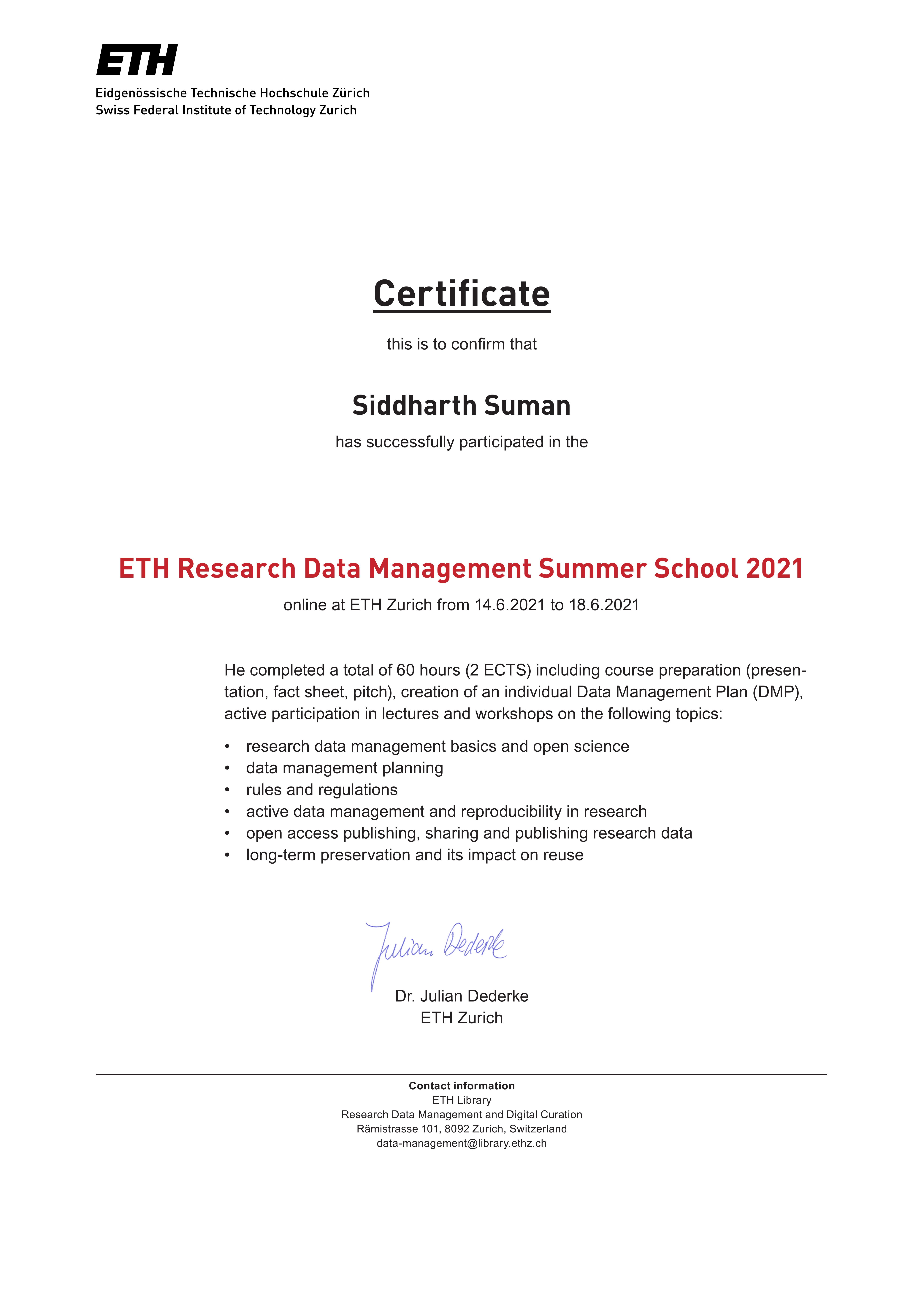 Research Data Management