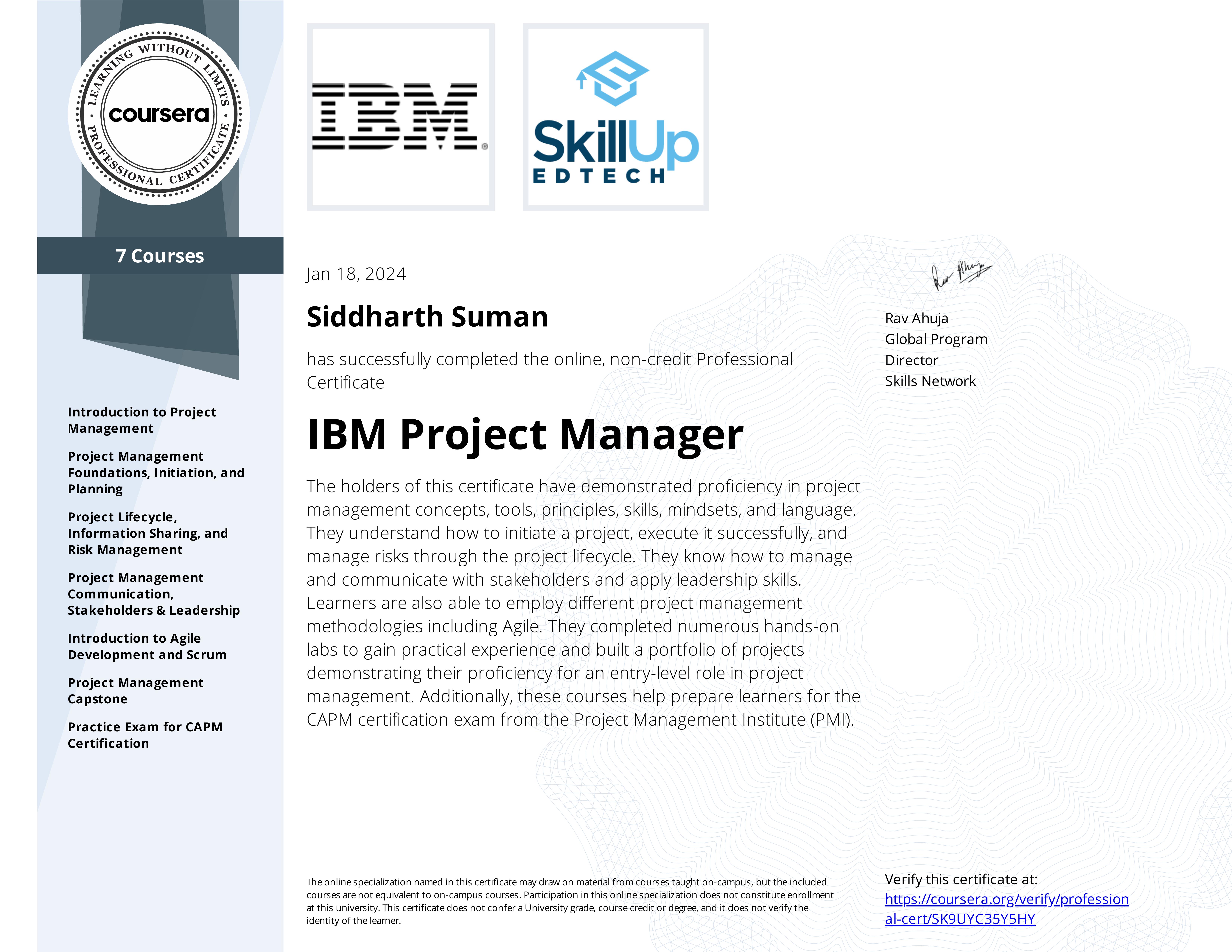 IBM Project Manager