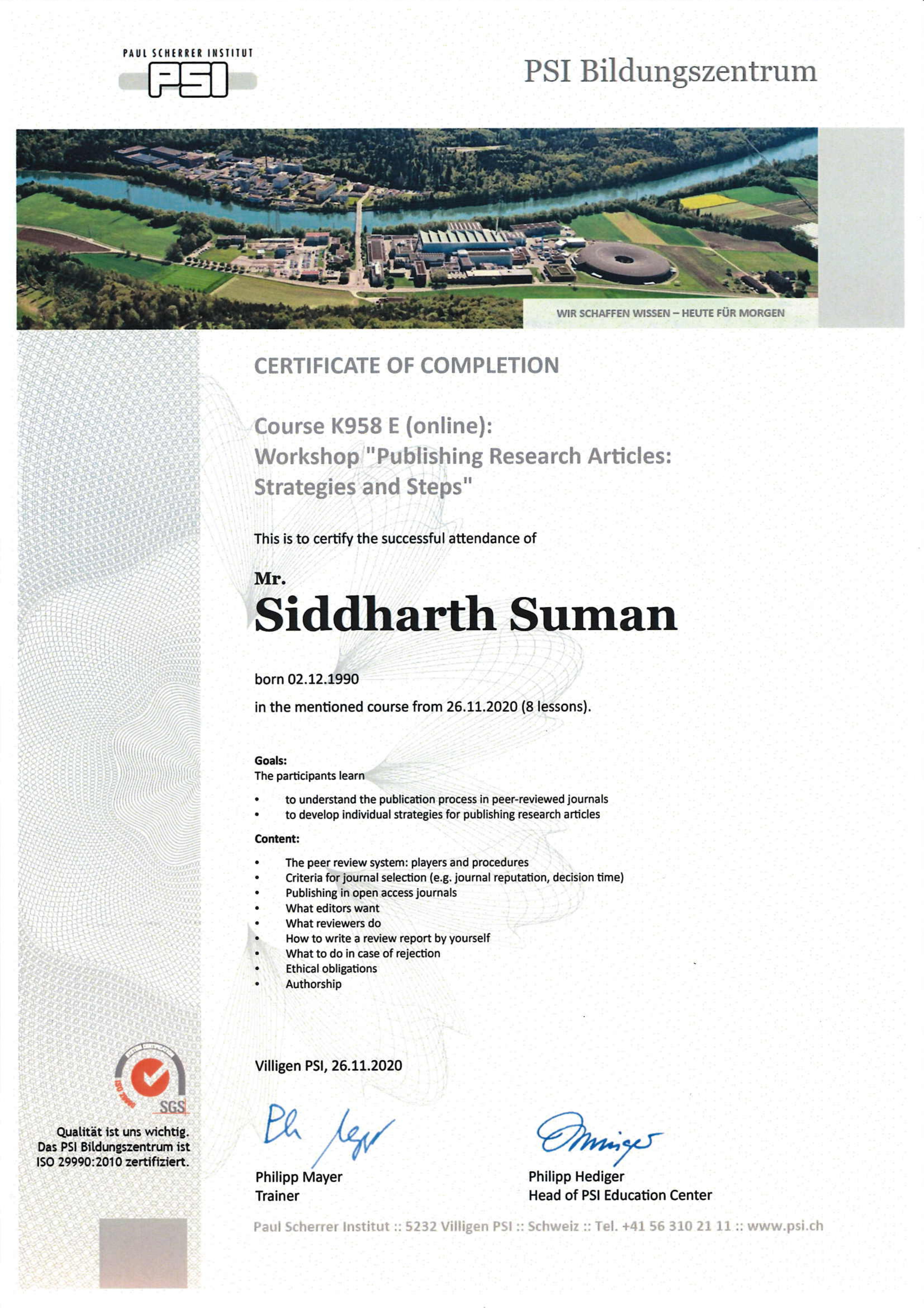 Publishing Research Articles