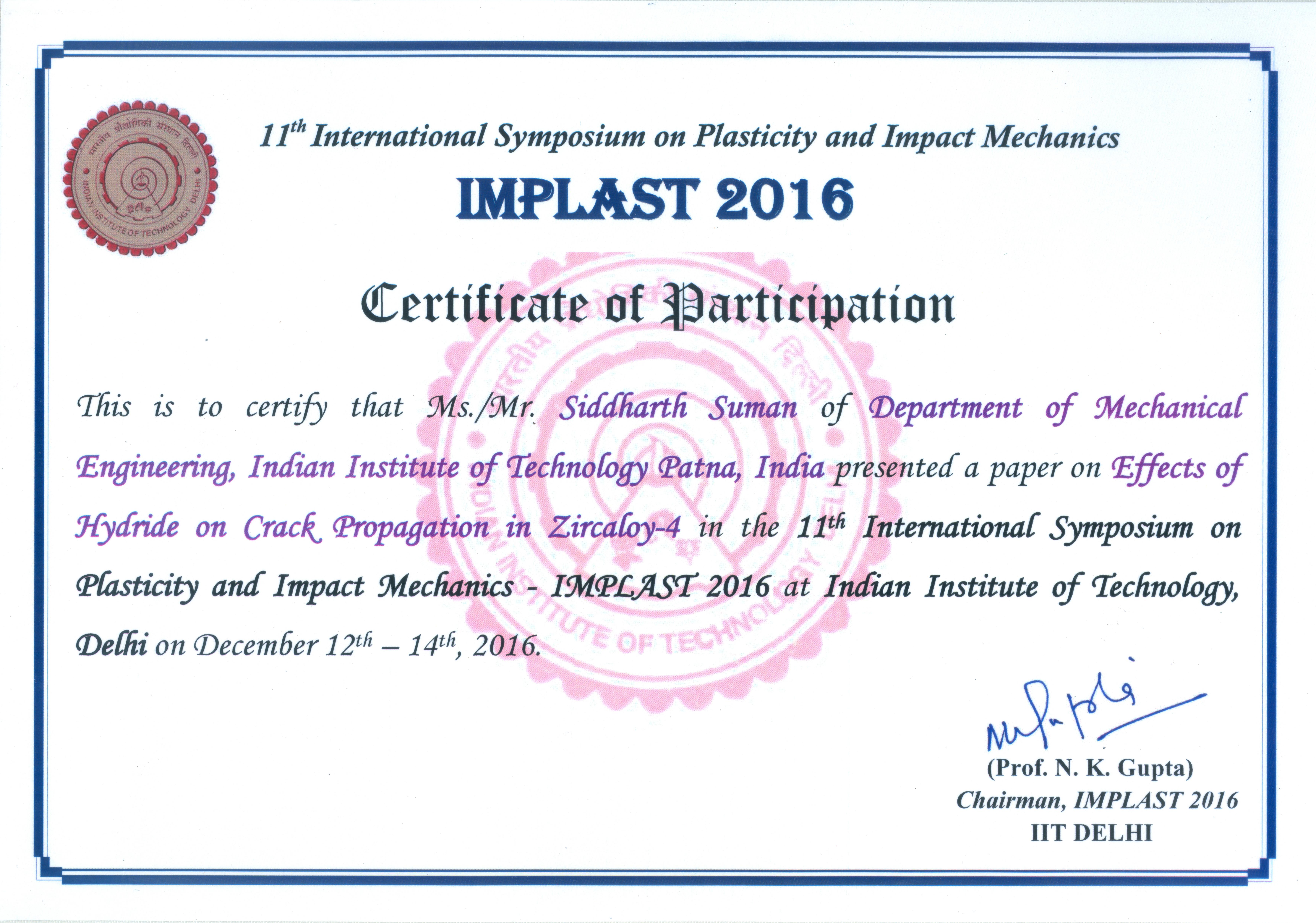 IMPLAST 2016